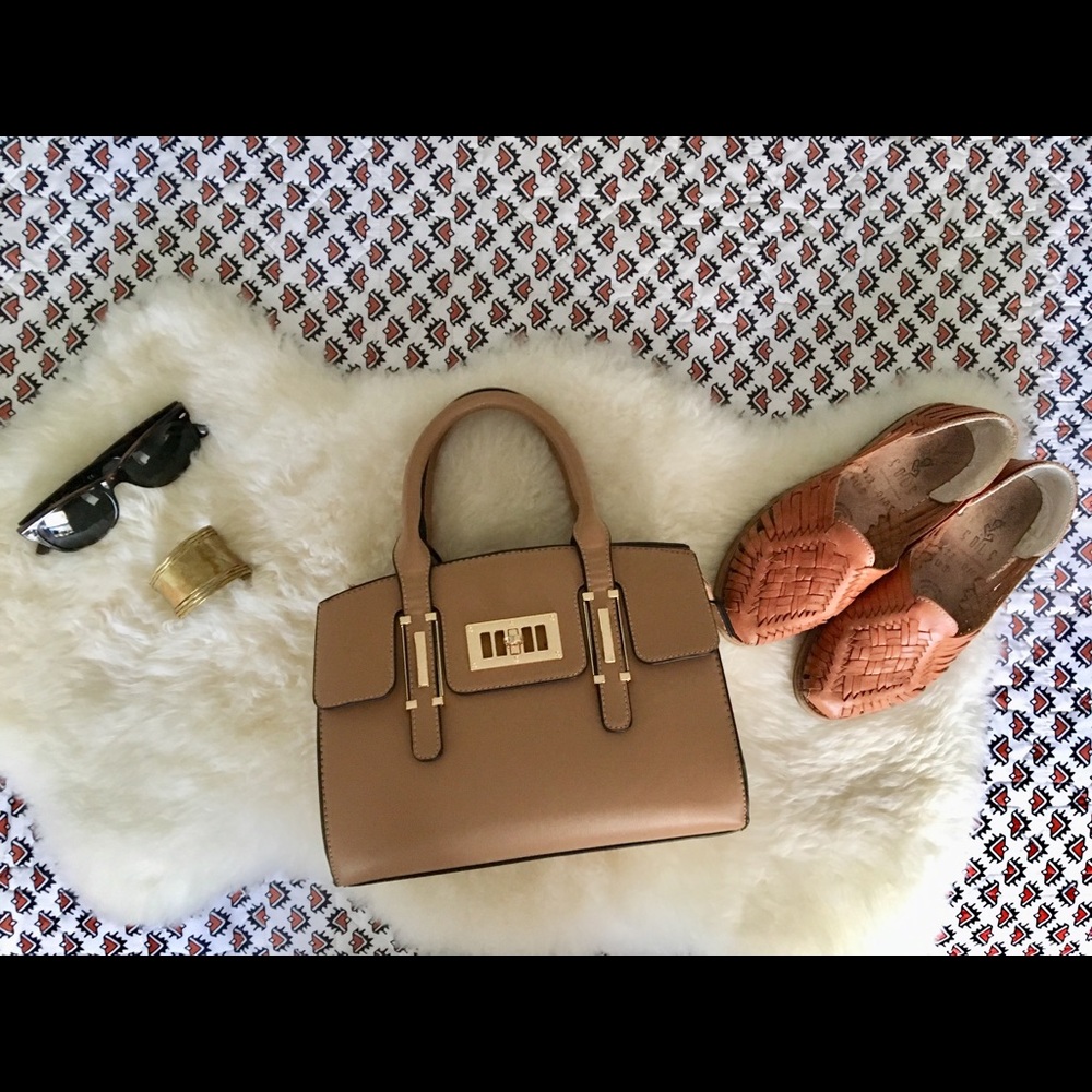 Tan Handbag